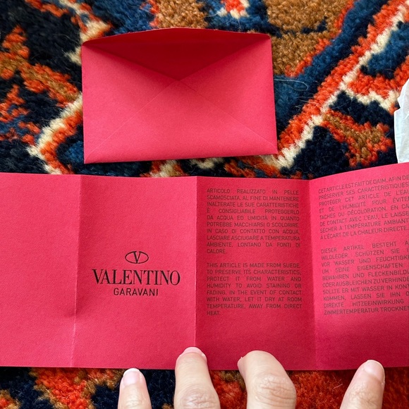 Authentic Valentino High Heels Pumps Black Leather - Picture 10 of 11